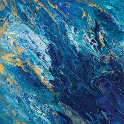 Blue Marble by Tiffany Hakimipour acrylic art print