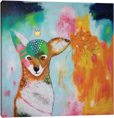 Embrace Your Wildest Dreams Canvas Art Print - Folksy Fauna