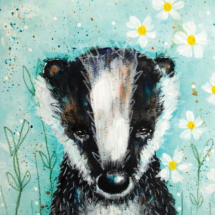 The Badger In My Daisies