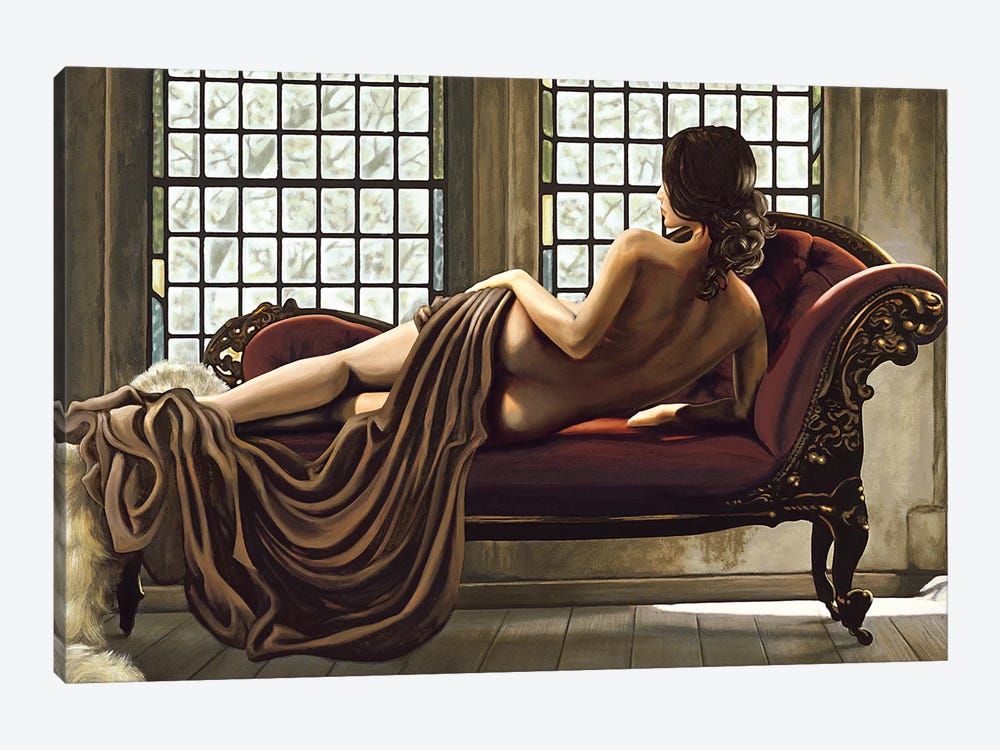 Golden Woman by Thomas Page 1-piece Canvas Art Print