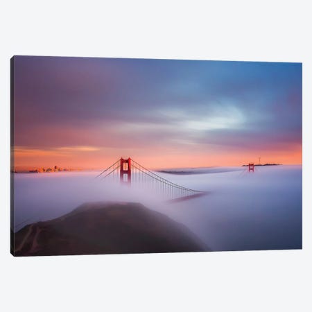 Just Another Day In The Bay Canvas Print #THV1} by Toby Harriman Canvas Artwork
