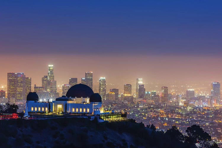 L.A. Skyline With Griffith Observatory