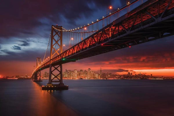 San Francisco: Fire Over San Francisco by Toby Harriman