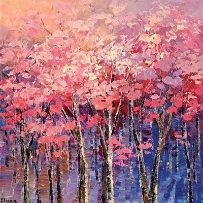 Blushing Like A Bride by Tatiana Iliina canvas print