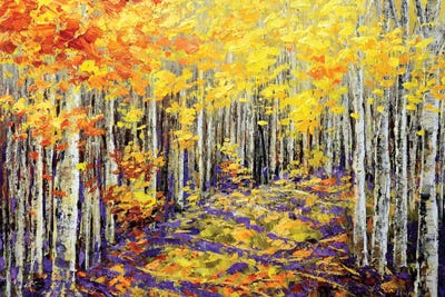 Yellow Brick Road by Tatiana Iliina canvas print