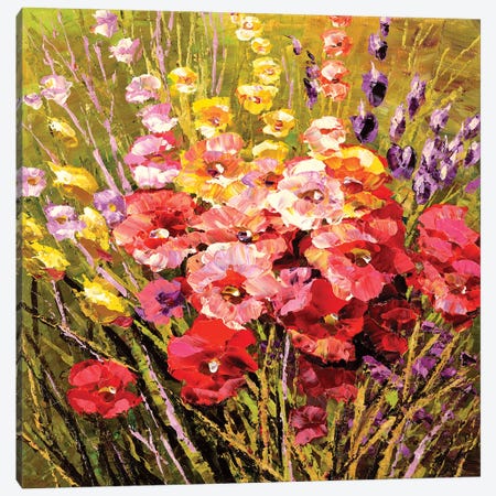 Fragrant Flowers Canvas Print #TIA114} by Tatiana Iliina Canvas Print