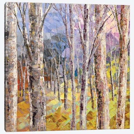 Budding Woods Canvas Print #TIA14} by Tatiana Iliina Canvas Art