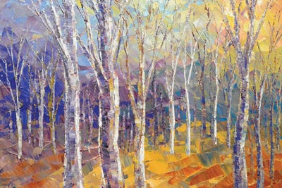 Fallen Leaves by Tatiana Iliina canvas print