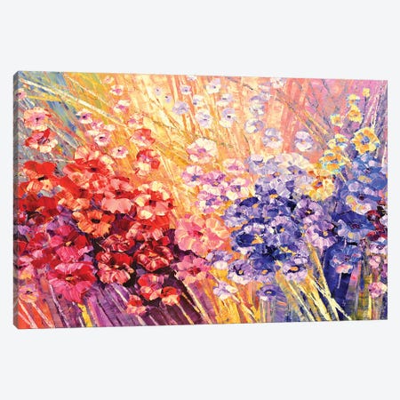 Glorys Bloom Canvas Print #TIA37} by Tatiana Iliina Canvas Wall Art