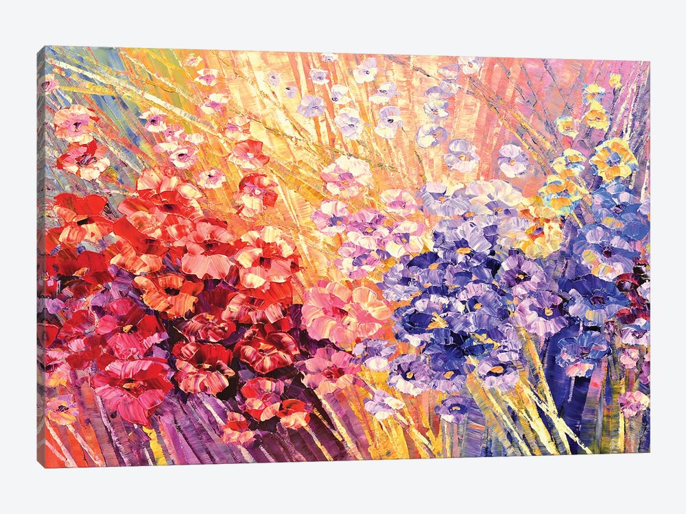 Glorys Bloom by Tatiana Iliina 1-piece Canvas Wall Art