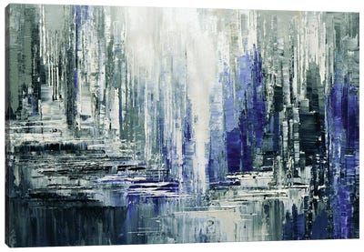 Icefield Crevasse Canvas Art Print - Tatiana Iliina