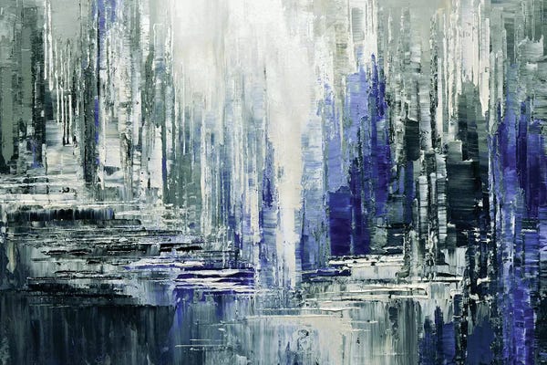 Tatiana Iliina: Icefield Crevasse by Tatiana Iliina