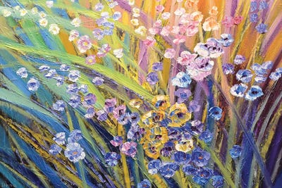 Afternoon On A Hill by Tatiana Iliina canvas print