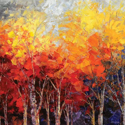 Listening To Leaves by Tatiana Iliina canvas print