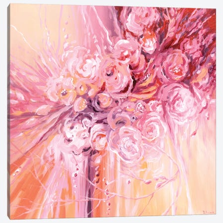 Melancholy Flowers Canvas Print #TIA60} by Tatiana Iliina Canvas Art