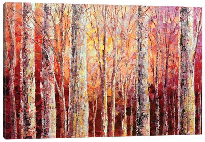 Trees Are Sanctuaries Canvas Art Print - Tatiana Iliina