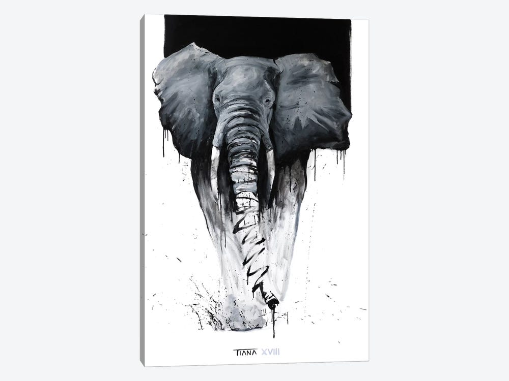 Elephant by TIANA 1-piece Art Print