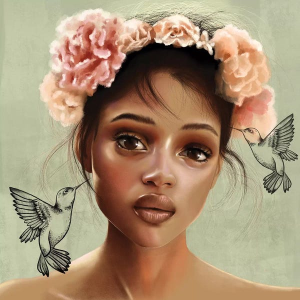 Teodora Jelenic: Flowers In Your Hair by Teodora Jelenic