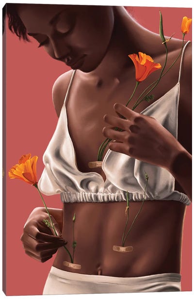 How Your Body Still Remembers Canvas Art Print - Teodora Jelenic