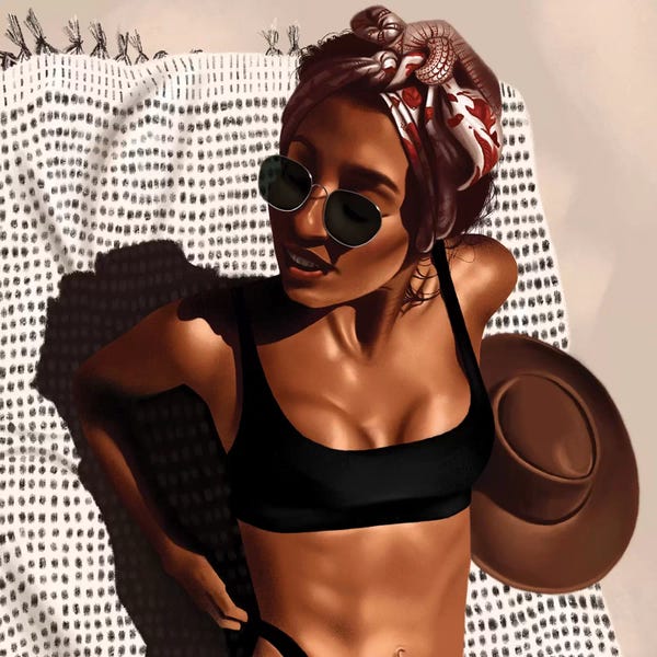 Teodora Jelenic: Marks In The Sand IV by Teodora Jelenic