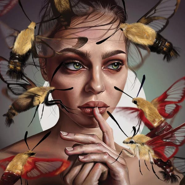 Teodora Jelenic: Moths Flight by Teodora Jelenic