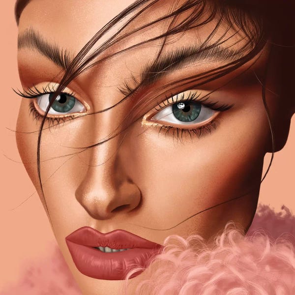 Teodora Jelenic: Portrait Of A Girl by Teodora Jelenic