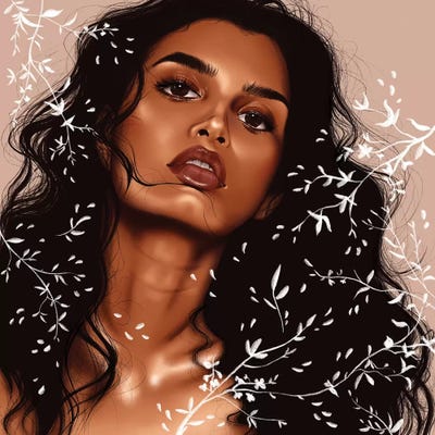 Vanessa by Teodora Jelenic framed wall art