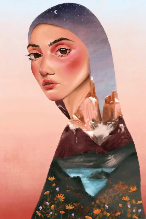 Body, Like The Mountain by Teodora Jelenic wall art