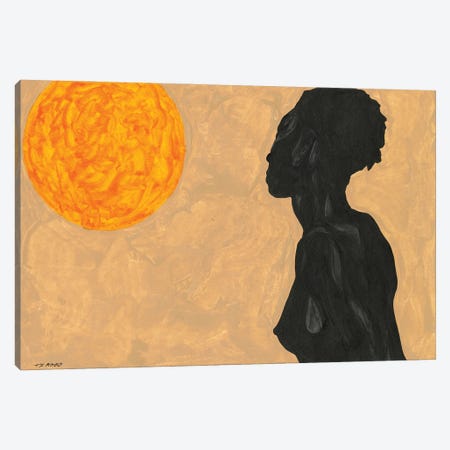 Everything Under The Sun Canvas Print #TJG14} by TJ Agbo Canvas Art