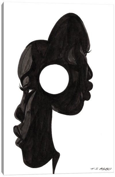 Mask Canvas Art Print - TJ Agbo