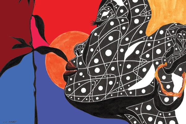 Contemporary Fine Art: No One Belongs Here More Than You by TJ Agbo