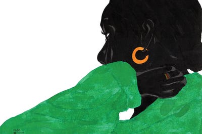 Reflection by TJ Agbo canvas print