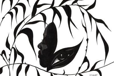 Strange Fruit by TJ Agbo framed wall art