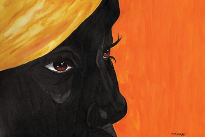 Becoming The Sun by TJ Agbo framed wall art