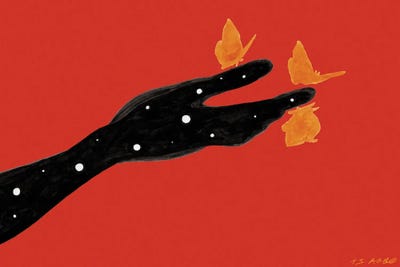 At Peace by TJ Agbo framed wall art