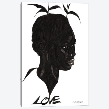 Born From Love Canvas Print #TJG6} by TJ Agbo Canvas Print