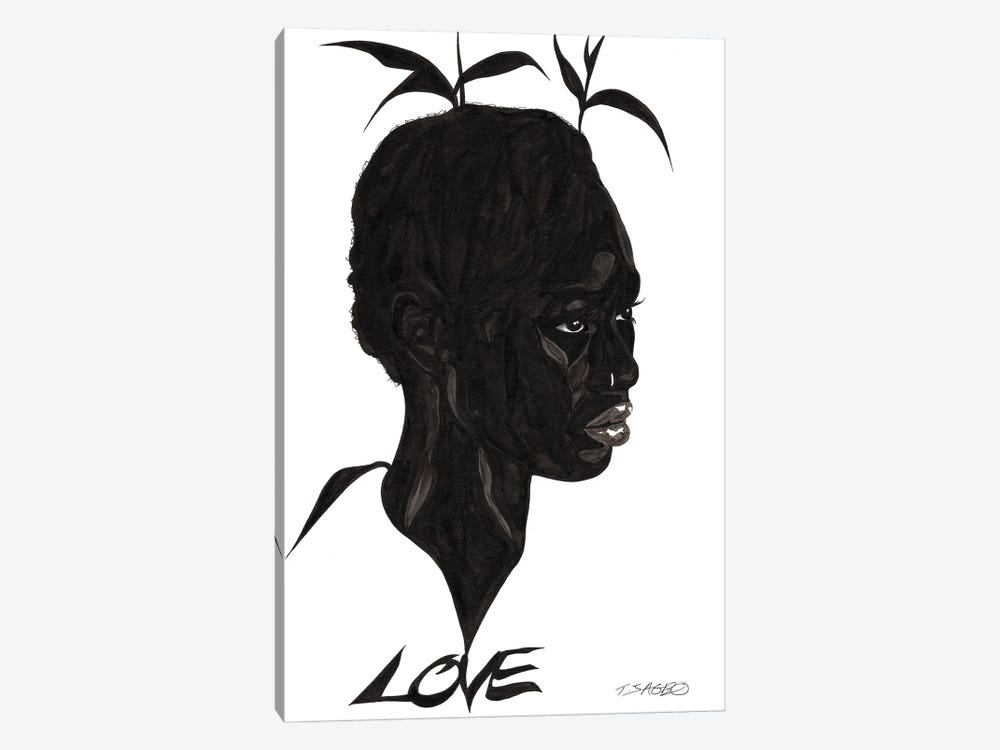 Born From Love by TJ Agbo 1-piece Canvas Wall Art