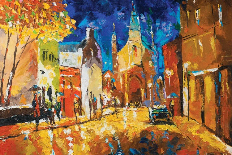 Streets Of Montreal by Tanija Petrus wall art