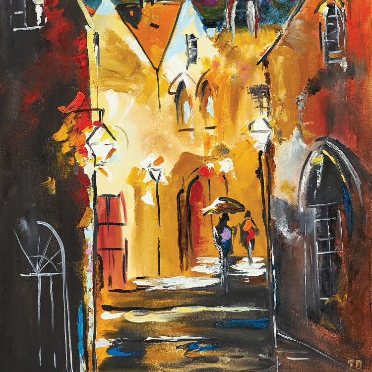 Old City by Tanija Petrus wall art