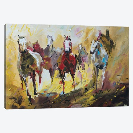 Horses Canvas Print #TJP7} by Tanija Petrus Canvas Print