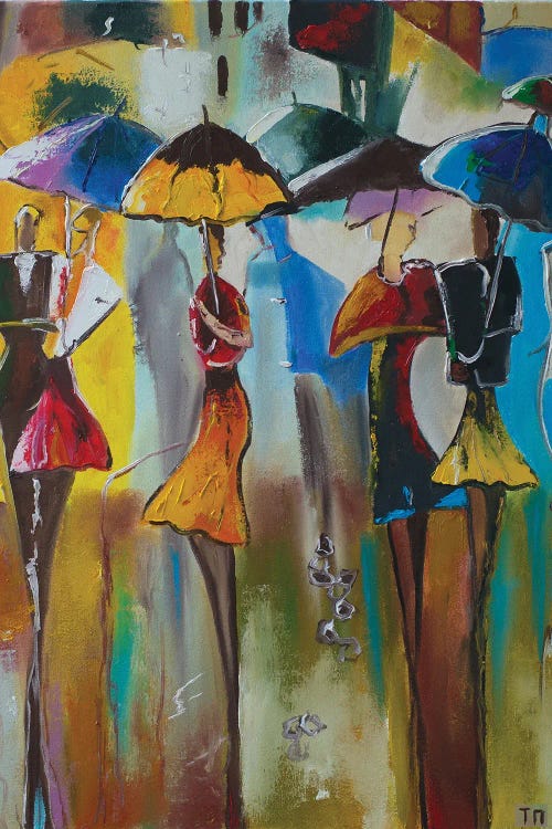 April Showers by Tanija Petrus wall art