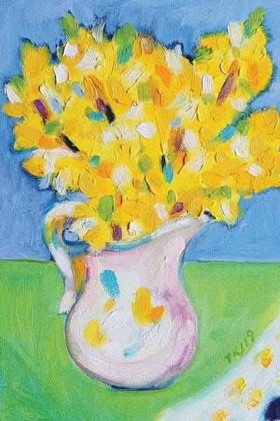 Tamara Jare: Forsythia II by Tamara Jare