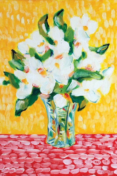 Artists Like Matisse: Jasminum Bouquet by Tamara Jare