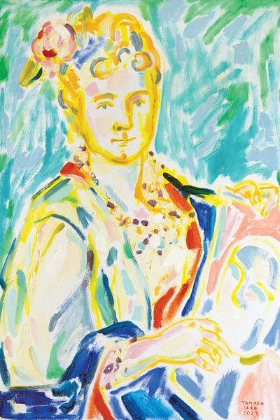 Artists Like Matisse: Rosalba by Tamara Jare