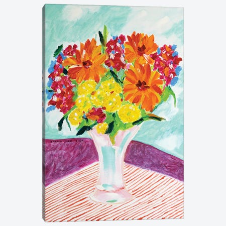 Spring Bouquet Canvas Print #TJR29} by Tamara Jare Canvas Print