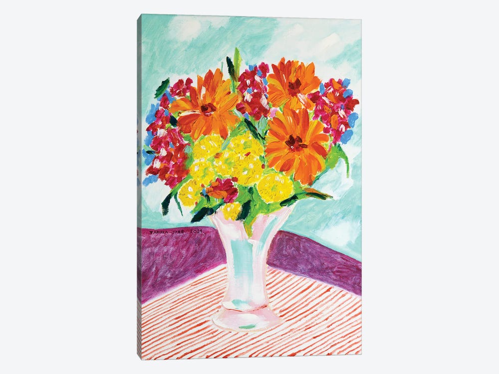 Spring Bouquet by Tamara Jare 1-piece Canvas Artwork