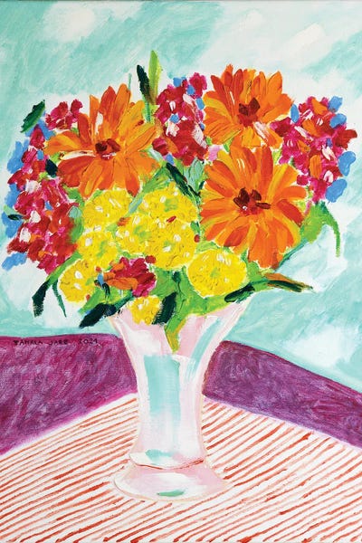 Artists Like Matisse: Spring Bouquet by Tamara Jare
