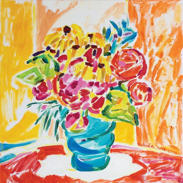 Artists Like Matisse: Summer Floral by Tamara Jare