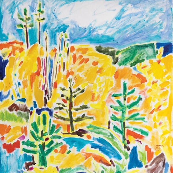 Artists Like Matisse: Forest No II by Tamara Jare