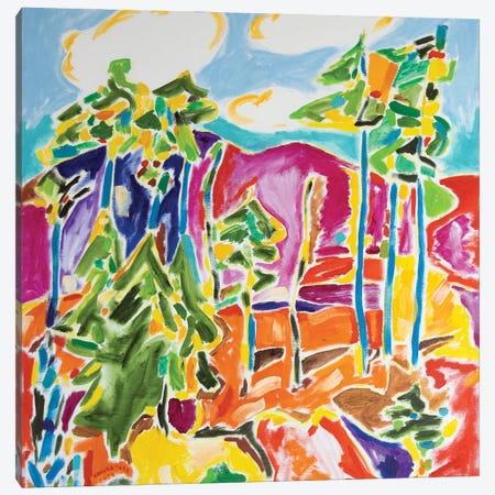 Forest No III Canvas Print #TJR8} by Tamara Jare Canvas Artwork